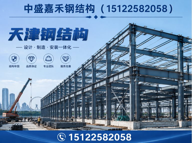 静海区轻钢结构展示图